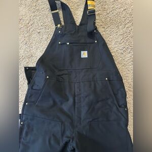 Black Work Overalls